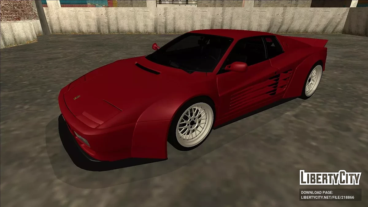 Ferrari 512 TR Widebody / GTA San Andreas