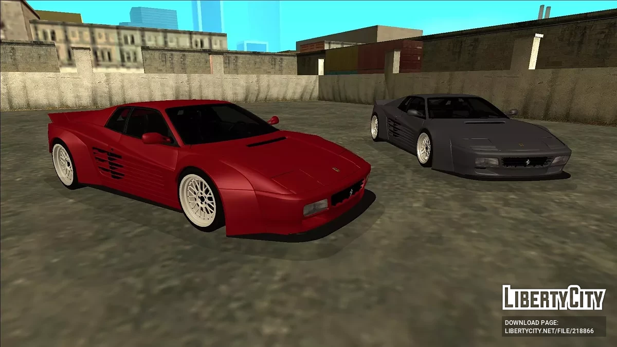 Ferrari 512 TR Widebody / GTA San Andreas