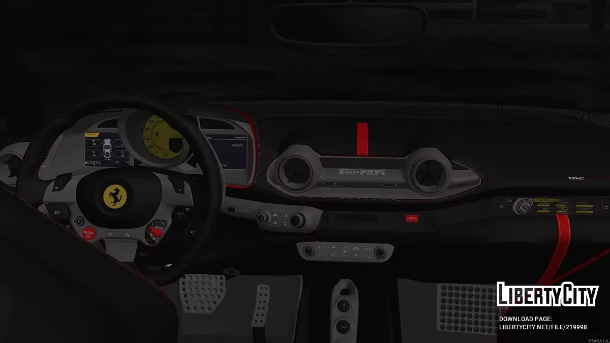 Ferrari 812 Superfast / GTA San Andreas