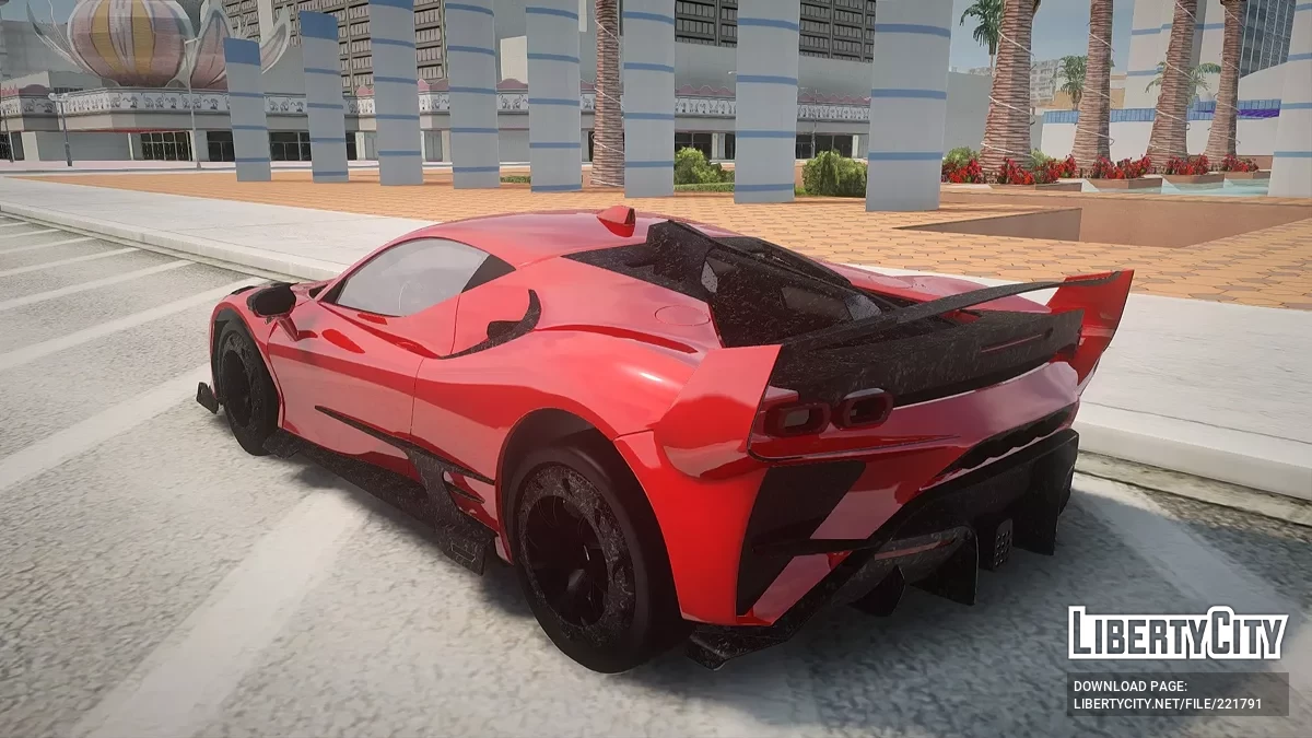 Ferrari SF90 F9XX Mansory / GTA San Andreas