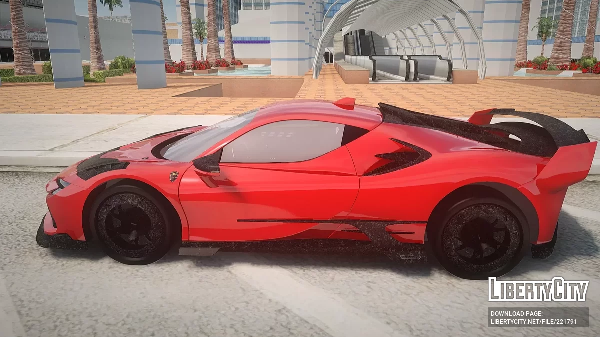 Ferrari SF90 F9XX Mansory / GTA San Andreas