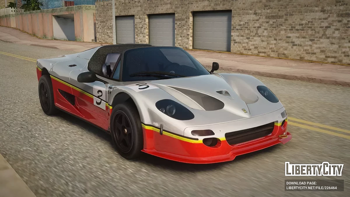 Ferrari F50 GT TT Black Revel / GTA San Andreas