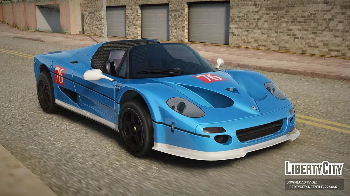 Ferrari F50 GT TT Black Revel / GTA San Andreas
