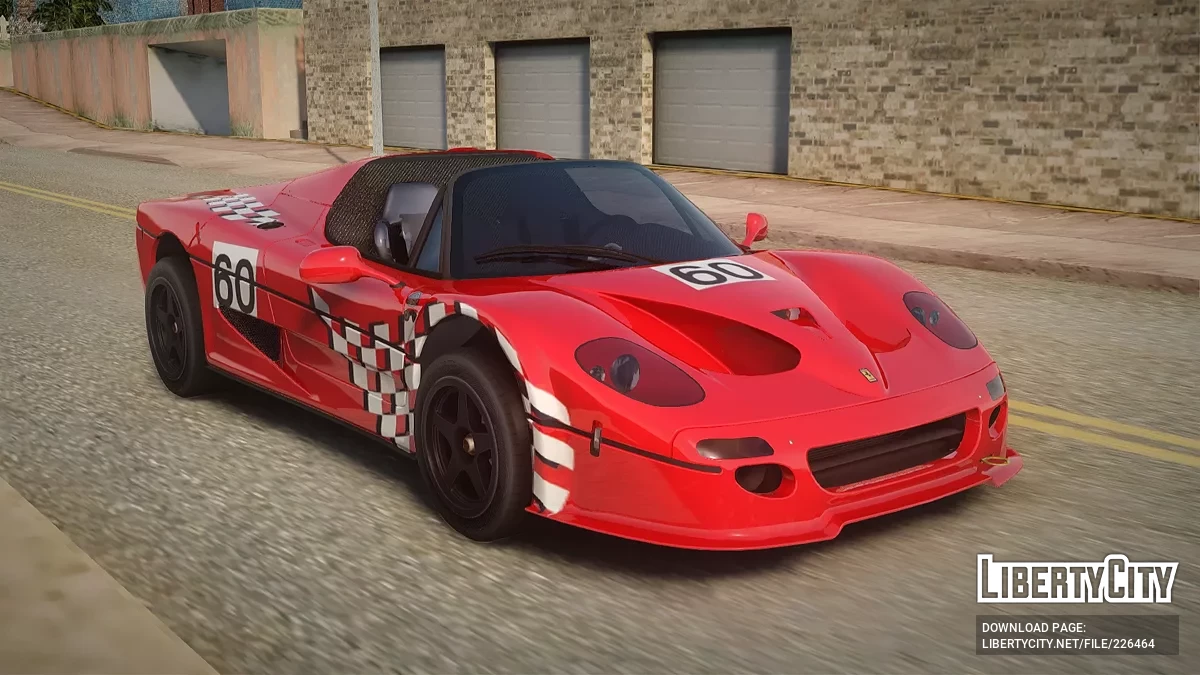 Ferrari F50 GT TT Black Revel / GTA San Andreas