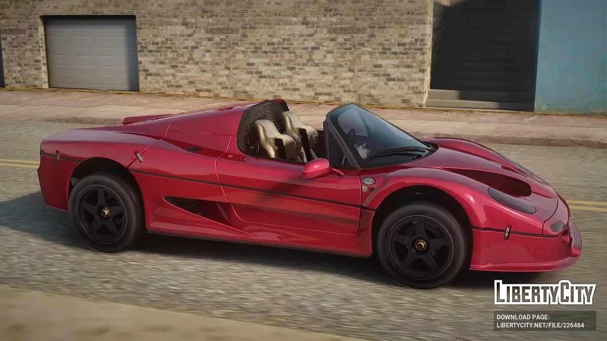 Ferrari F50 GT TT Black Revel / GTA San Andreas