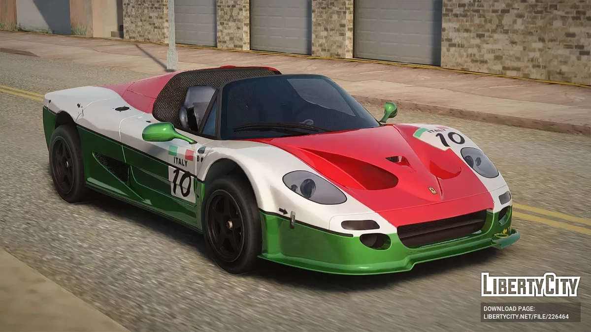 Ferrari F50 GT TT Black Revel / GTA San Andreas