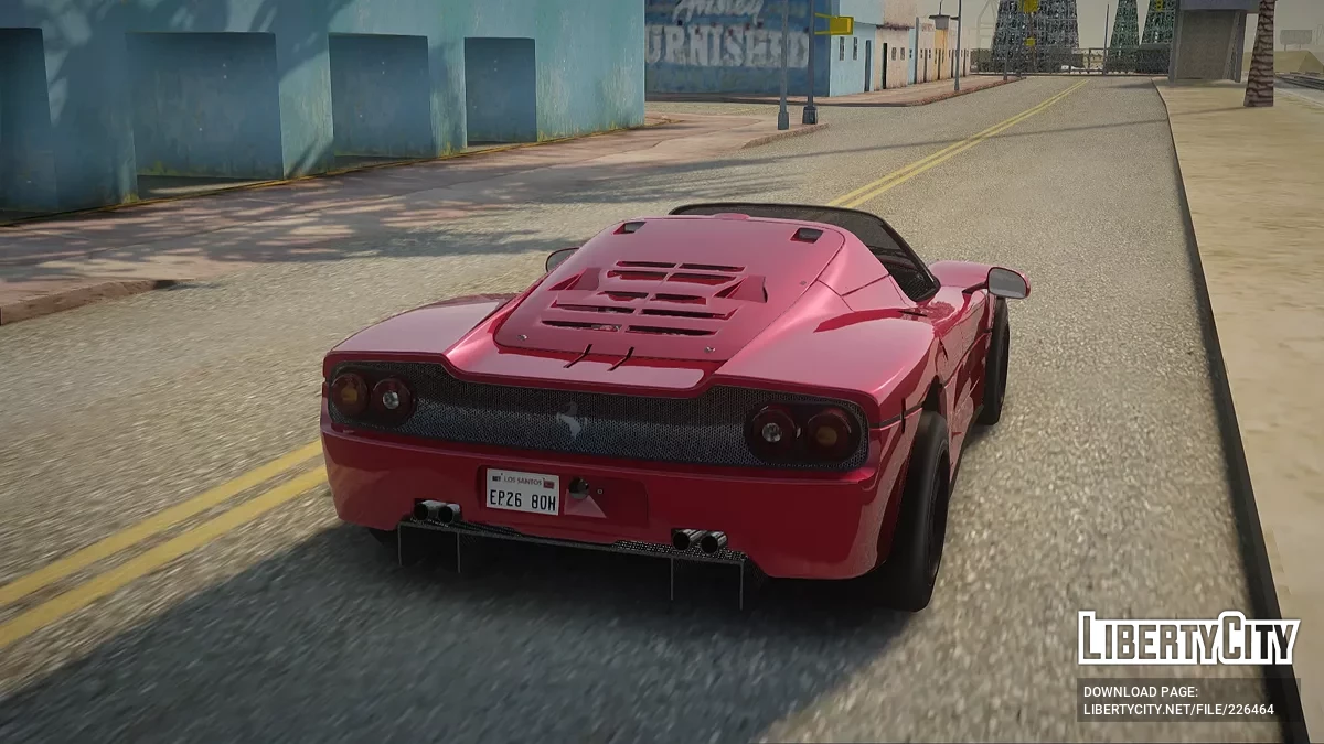Ferrari F50 GT TT Black Revel / GTA San Andreas