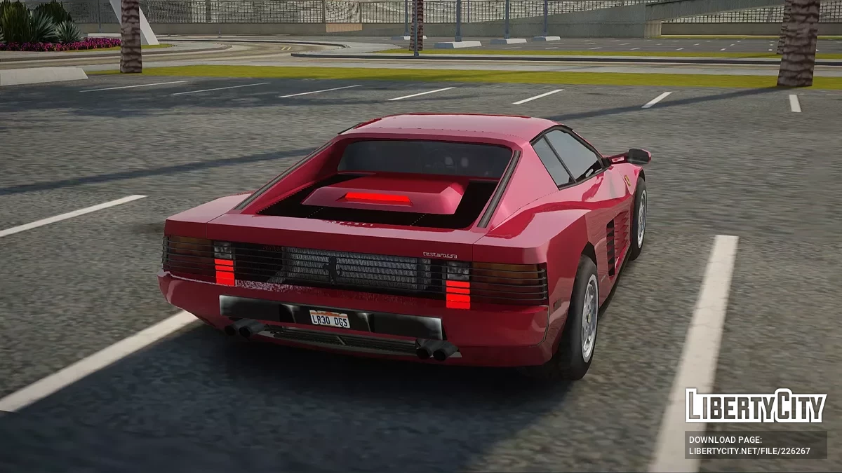 Ferrari Testarossa 1984 [IVF] / GTA San Andreas