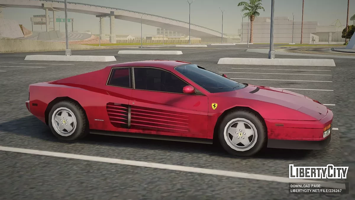 Ferrari Testarossa 1984 [IVF] / GTA San Andreas