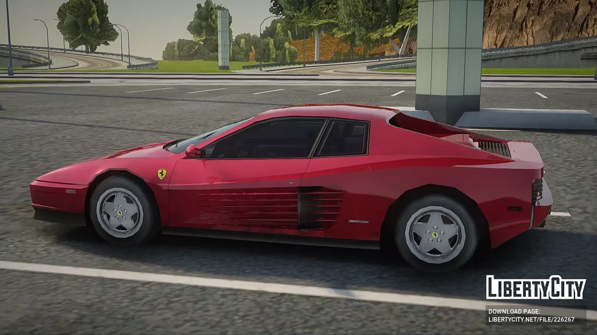 Ferrari Testarossa 1984 [IVF] / GTA San Andreas