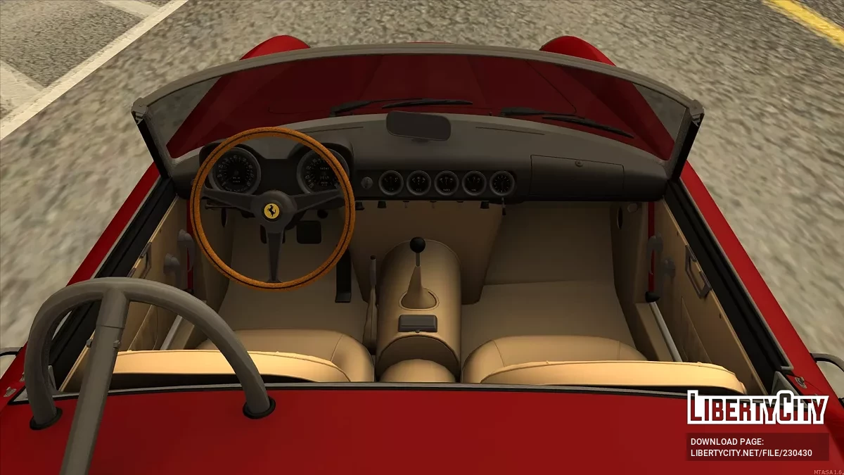 Ferrari 250 California 1957 / GTA San Andreas