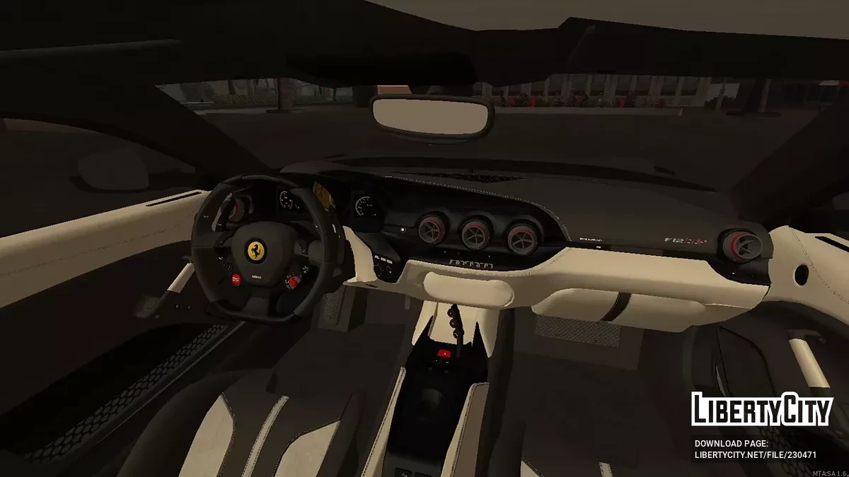 Ferrari F12 Berlinetta + CCD / GTA San Andreas