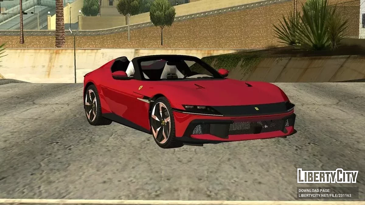 Ferrari 12Cilindri Spider / GTA San Andreas