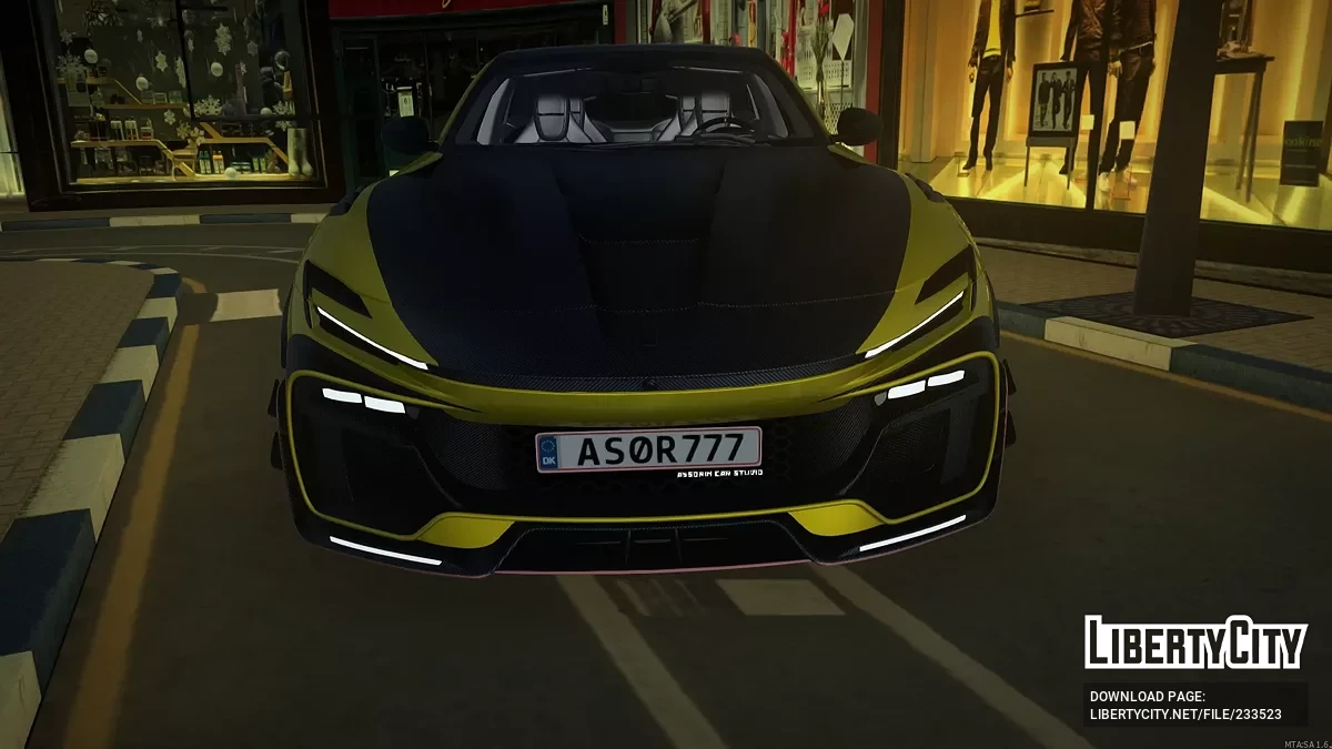 Ferrari Purosangue 2025 Mansory / GTA San Andreas