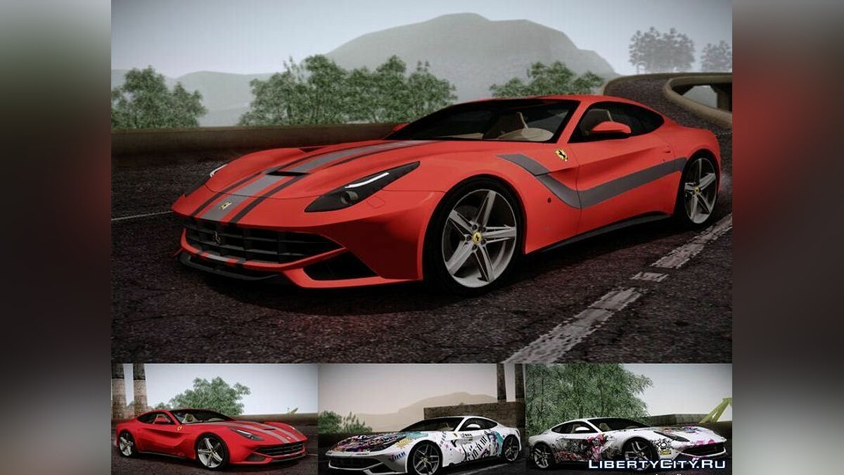 2013 Ferrari F12 Berlinetta для GTA San Andreas - Картинка #1