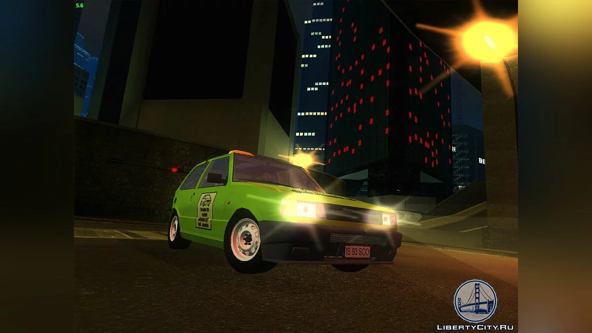 Fiat Uno SX '97 Scoala De Soferi / GTA San Andreas