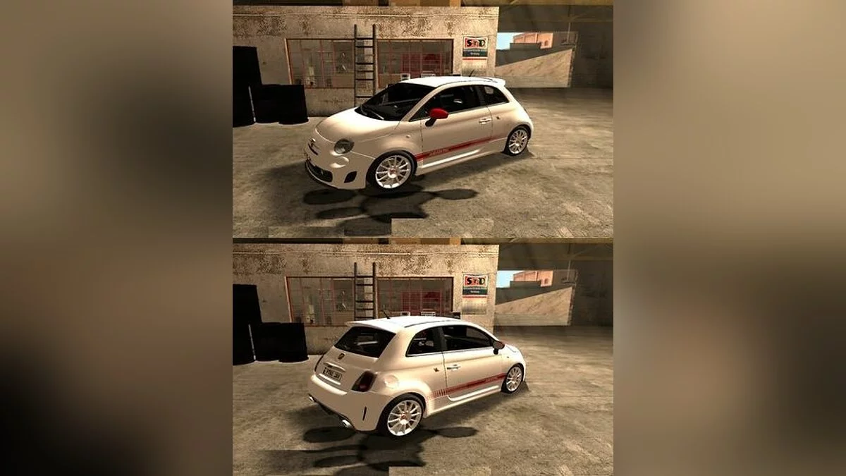 Fiat 500 Abarth / GTA San Andreas