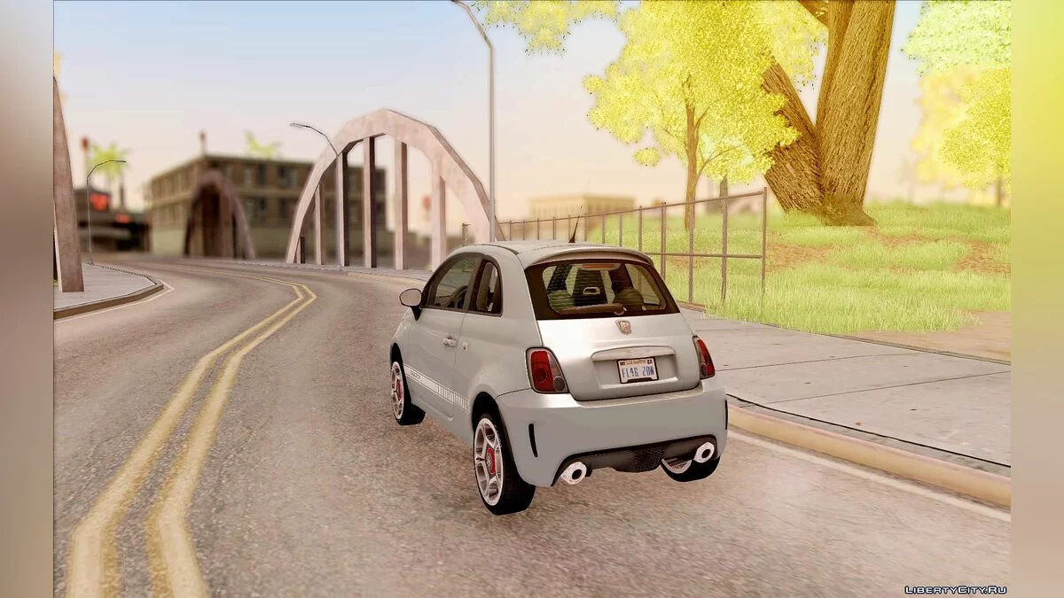 Fiat 500 Abarth 2008 / GTA San Andreas
