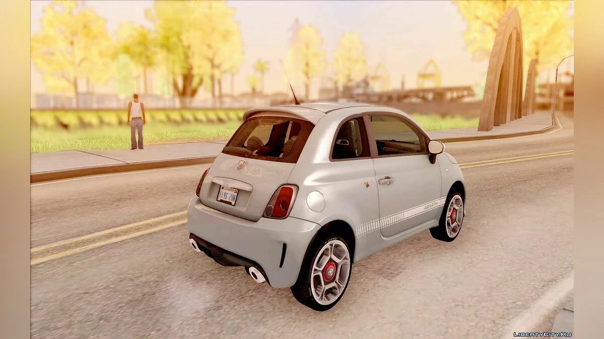 Fiat 500 Abarth 2008 / GTA San Andreas