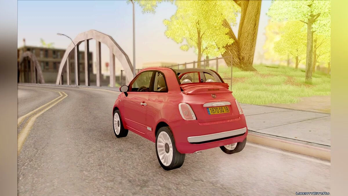 Fiat 500C / GTA San Andreas