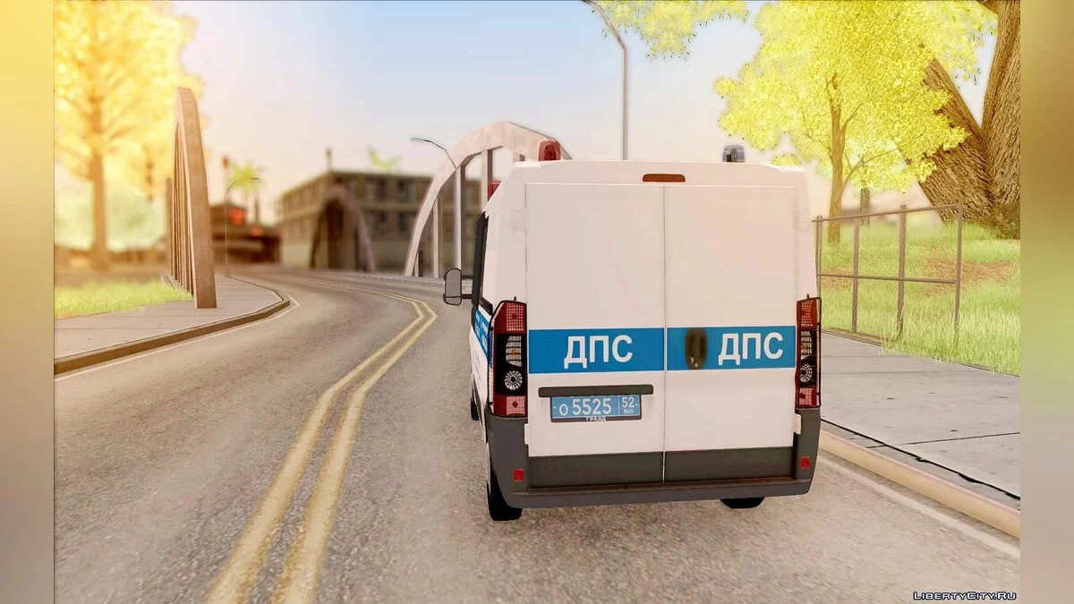 Fiat Ducato ДПС / GTA San Andreas