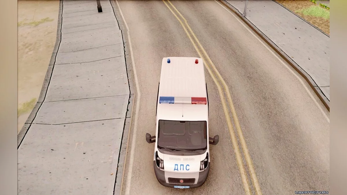 Fiat Ducato ДПС / GTA San Andreas