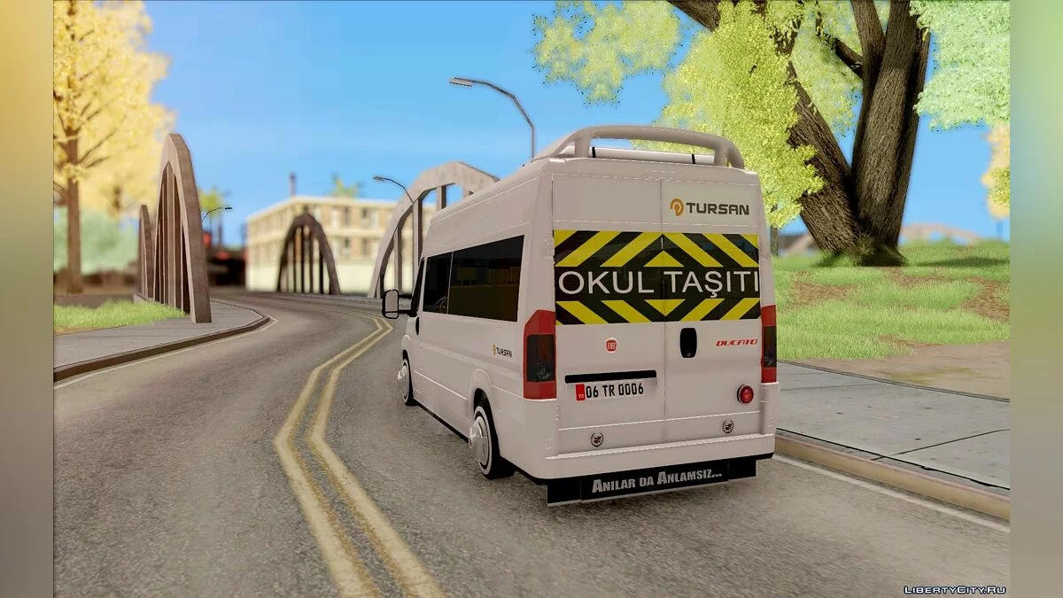 Fiat Ducato Okul Tasiti / GTA San Andreas
