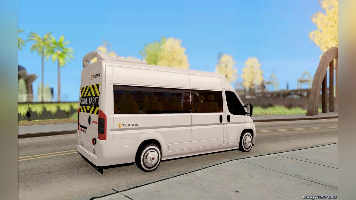 Fiat Ducato Okul Tasiti / GTA San Andreas