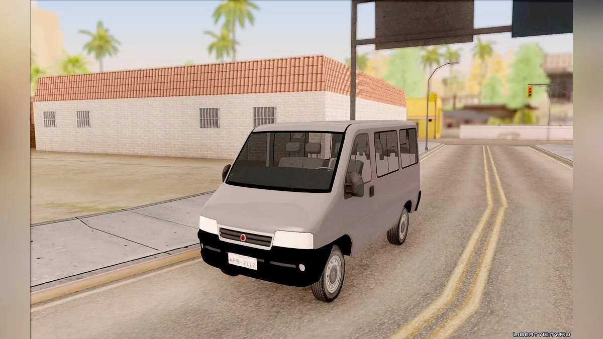 Гражданский Fiat Ducato 2010 / GTA San Andreas