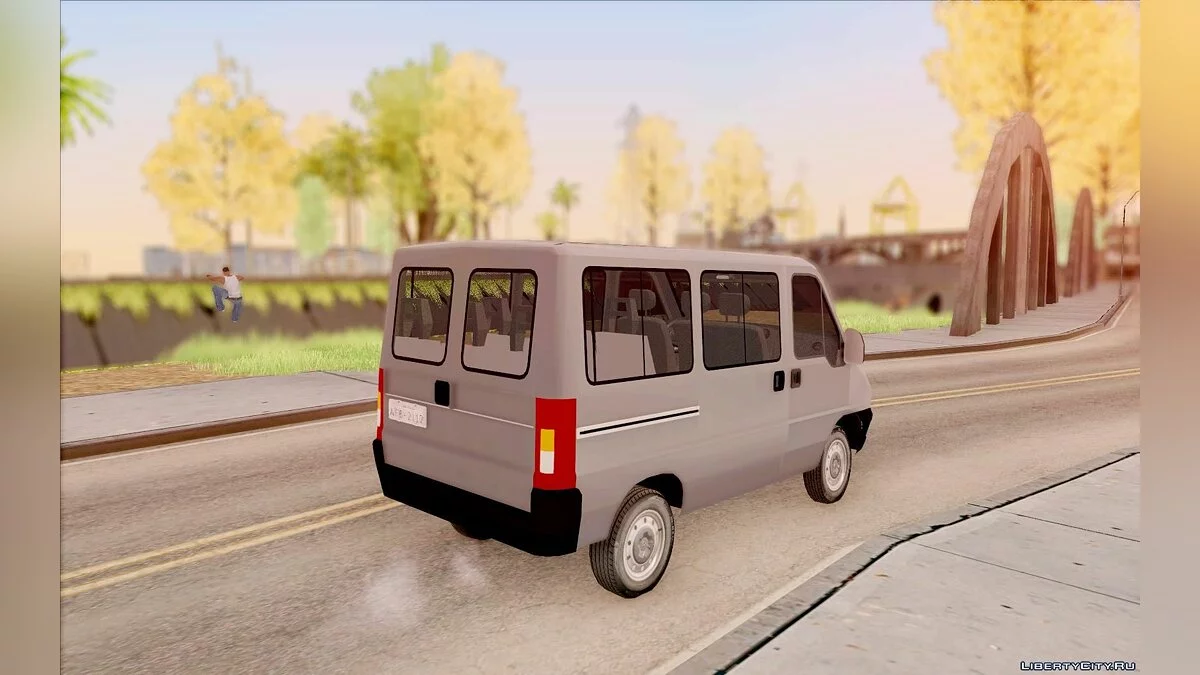 Гражданский Fiat Ducato 2010 / GTA San Andreas