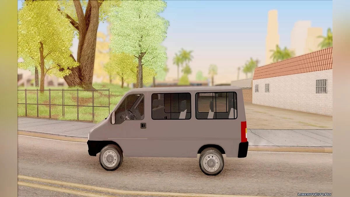 Гражданский Fiat Ducato 2010 / GTA San Andreas