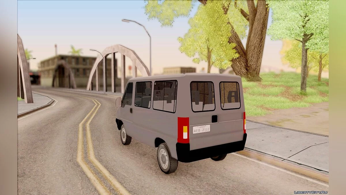 Гражданский Fiat Ducato 2010 / GTA San Andreas