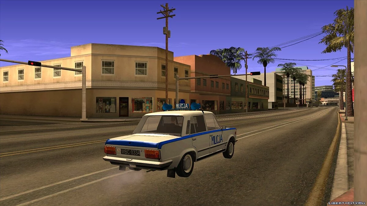 Fiat 125p I Milicja Obywatelska / GTA San Andreas