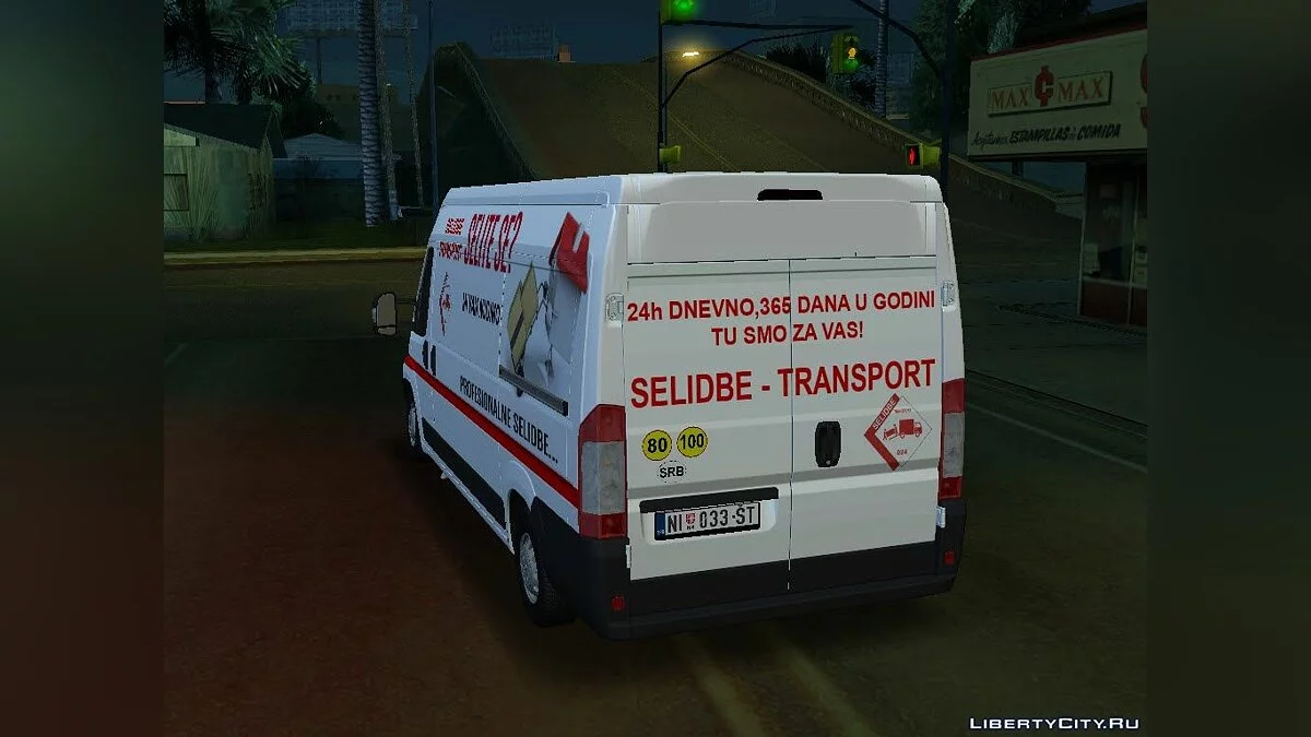 Fiat Ducato Mk3 Maxi Selidbe-Transport / GTA San Andreas