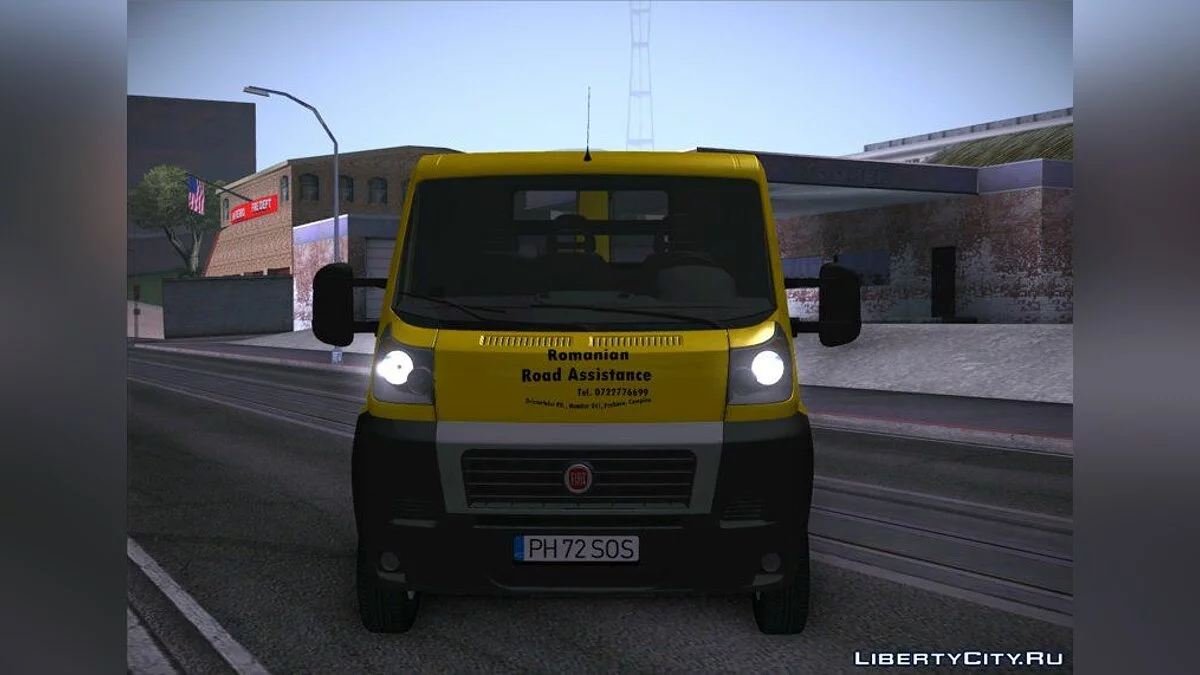 Fiat Ducato Road Asisstance / GTA San Andreas