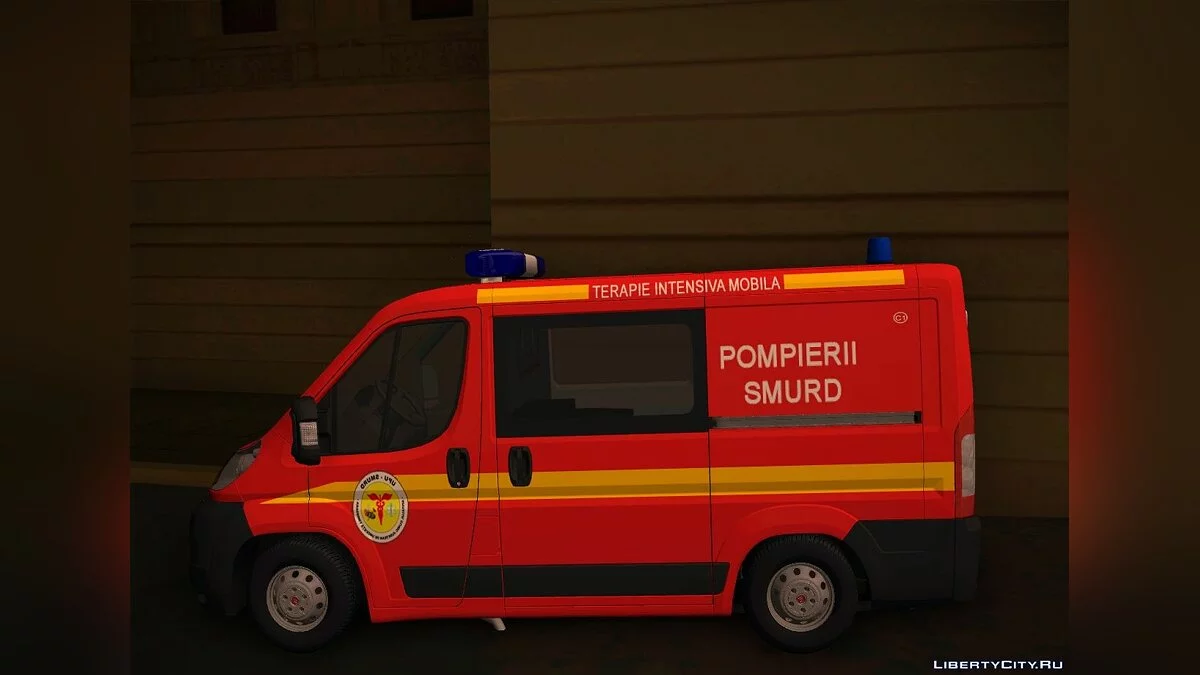 Fiat Ducato SMURD / GTA San Andreas
