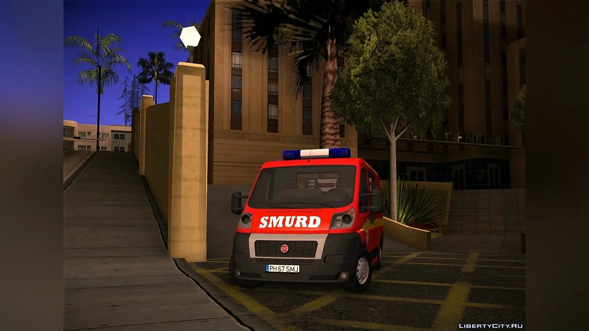 Fiat Ducato SMURD / GTA San Andreas