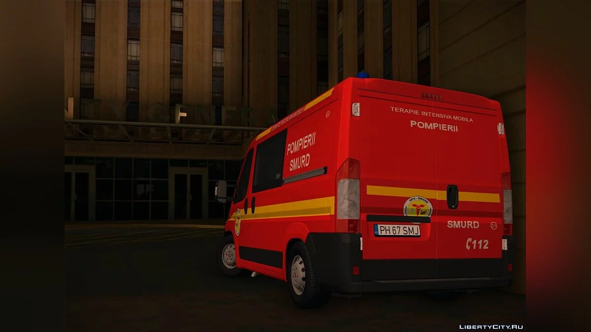 Fiat Ducato SMURD / GTA San Andreas