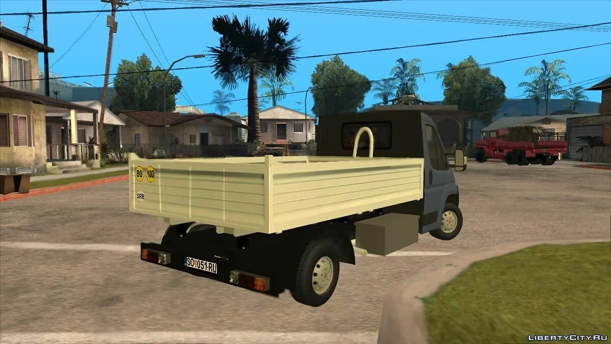 Fiat Ducato Pickup / GTA San Andreas