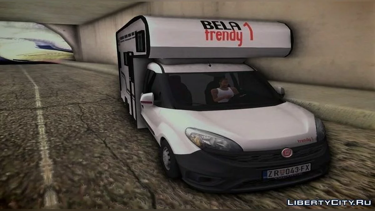 Fiat Doblo Mk3 Wohnmobile / GTA San Andreas
