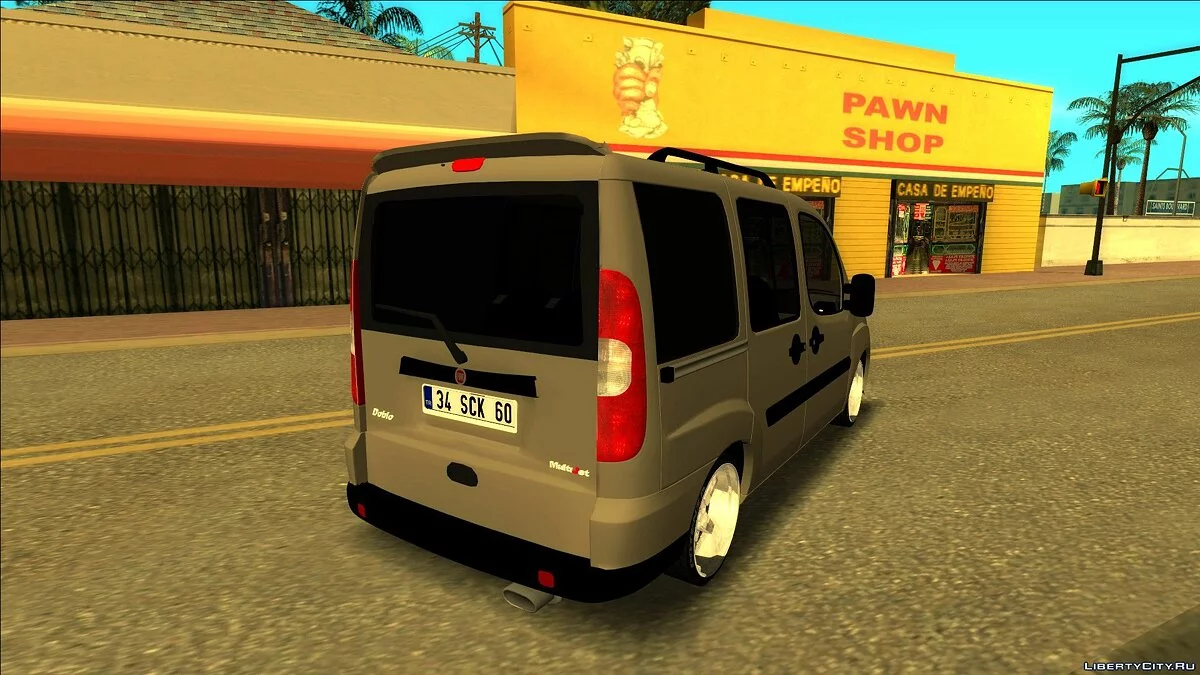 Fiat Doblo 2012 / GTA San Andreas