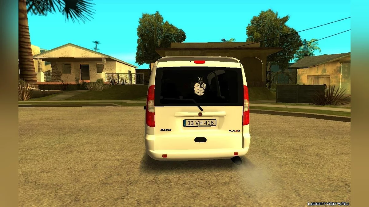 Fiat Doblo Combi 2010 / GTA San Andreas