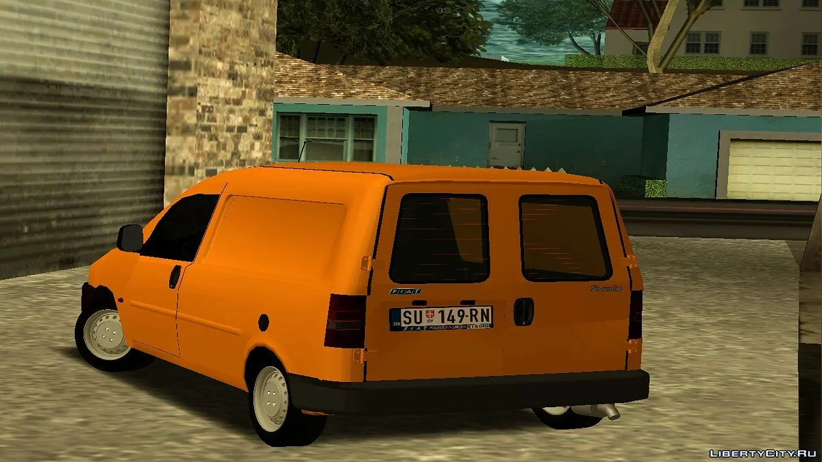 Fiat Scudo 1.9D Buisness Furgone / GTA San Andreas