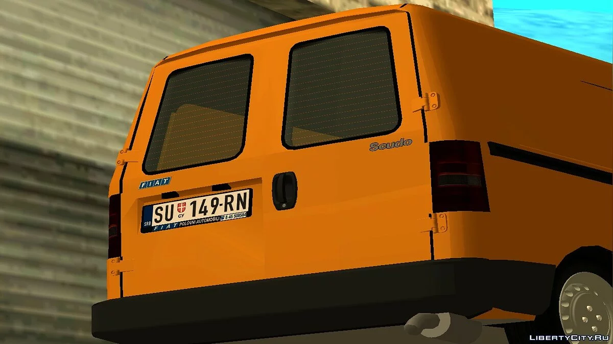 Fiat Scudo 1.9D Buisness Furgone / GTA San Andreas