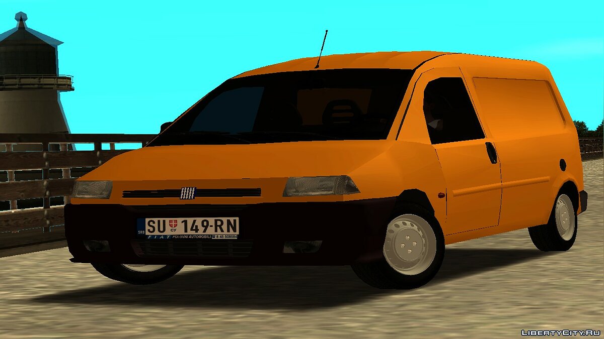 Скачать Fiat Scudo 1.9D Buisness Furgone для GTA San Andreas