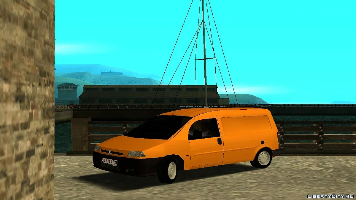 Fiat Scudo 1.9D Buisness Furgone / GTA San Andreas