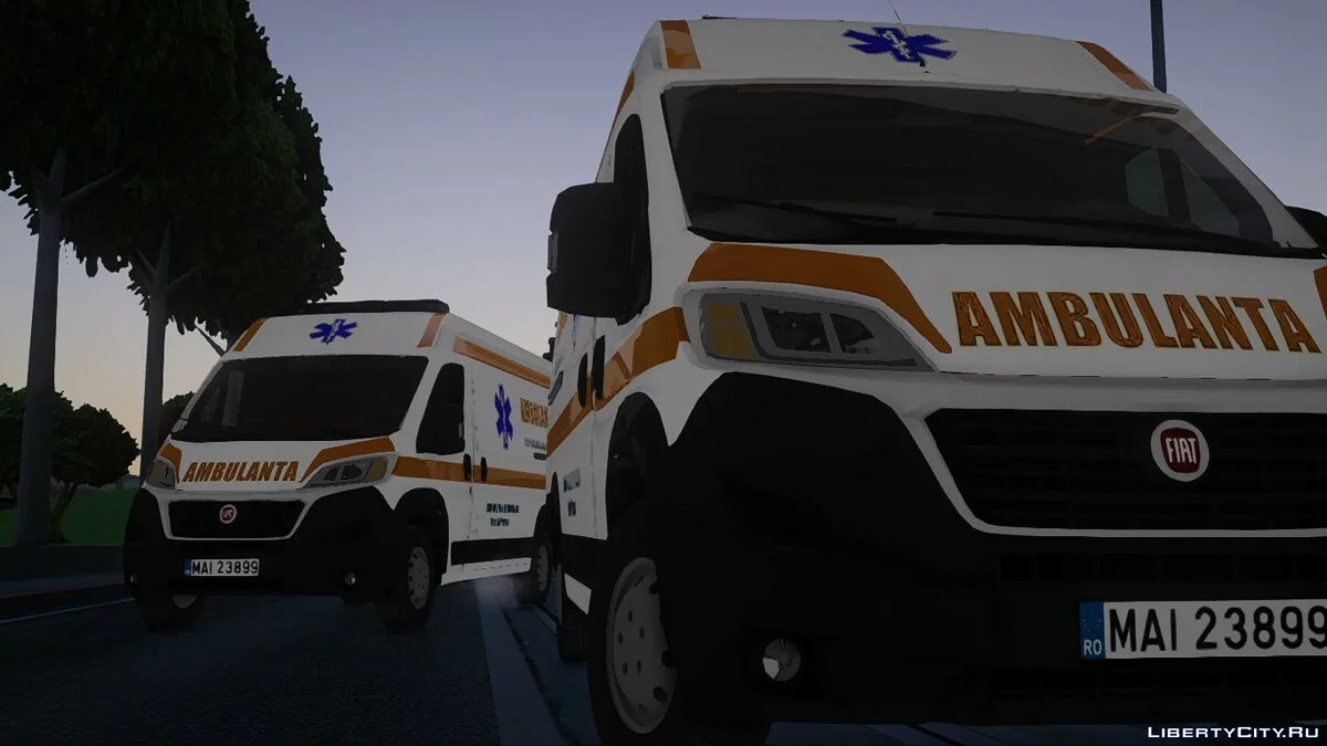 2016 Fiat Ducato - Autospeciala Ambulanta / GTA San Andreas