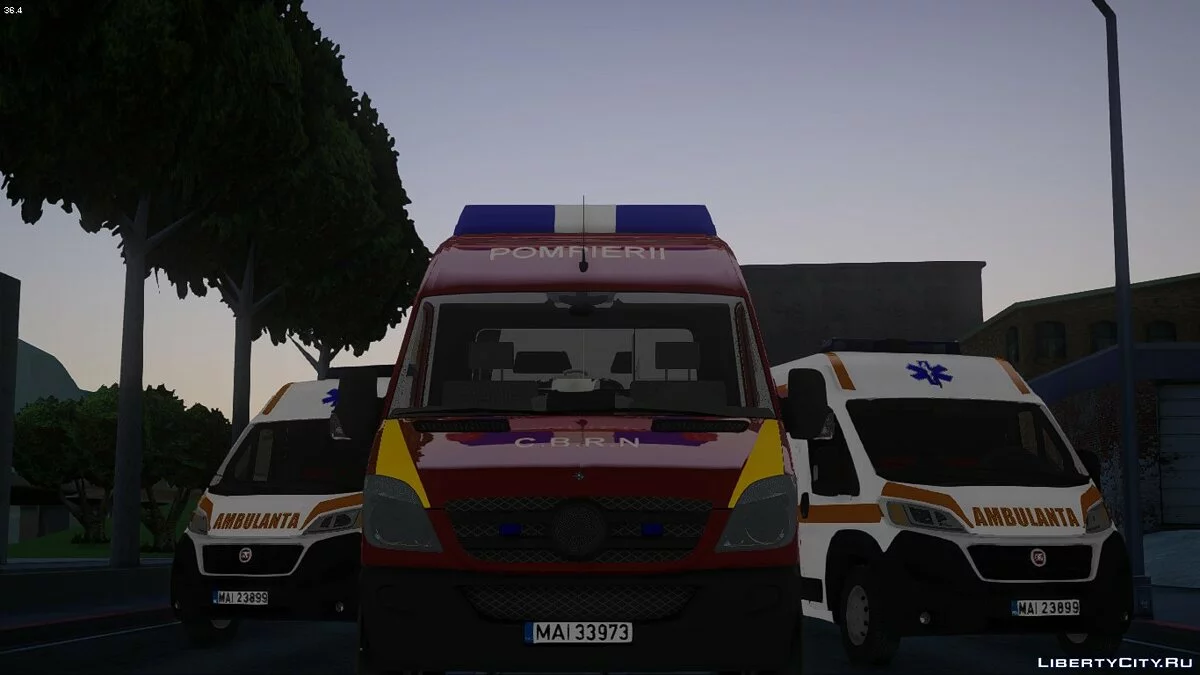 2016 Fiat Ducato - Autospeciala Ambulanta / GTA San Andreas