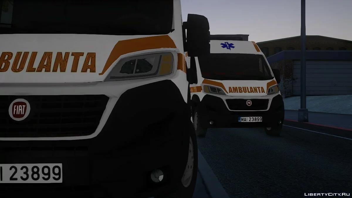 2016 Fiat Ducato - Autospeciala Ambulanta / GTA San Andreas