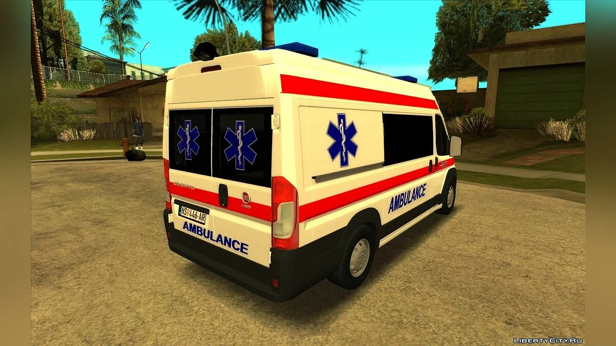 2020 Fiat Ducato Serbian Ambulance / GTA San Andreas